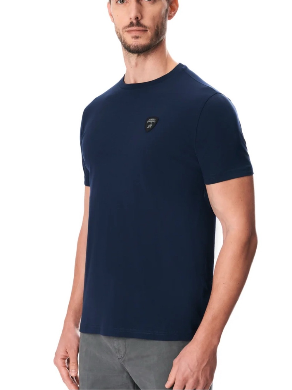 Lamborghini Shield Men T-Shirt Navy Men’s Size Large - New With Tags